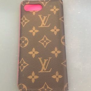 Authentic Louis Vuitton iPhone 7 Plus folio case.